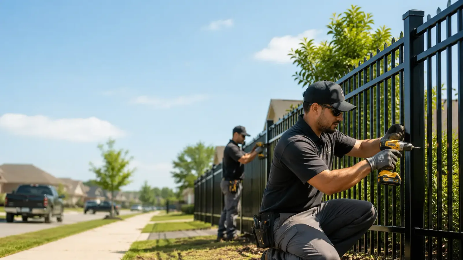 Metal Fence Installation in Quincy, IN
